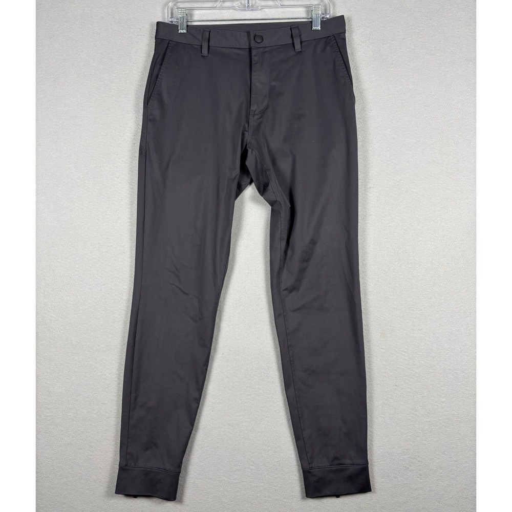 Rhone Commuter City Pant Slim Ankle Zip Trousers 30 Gray 100151